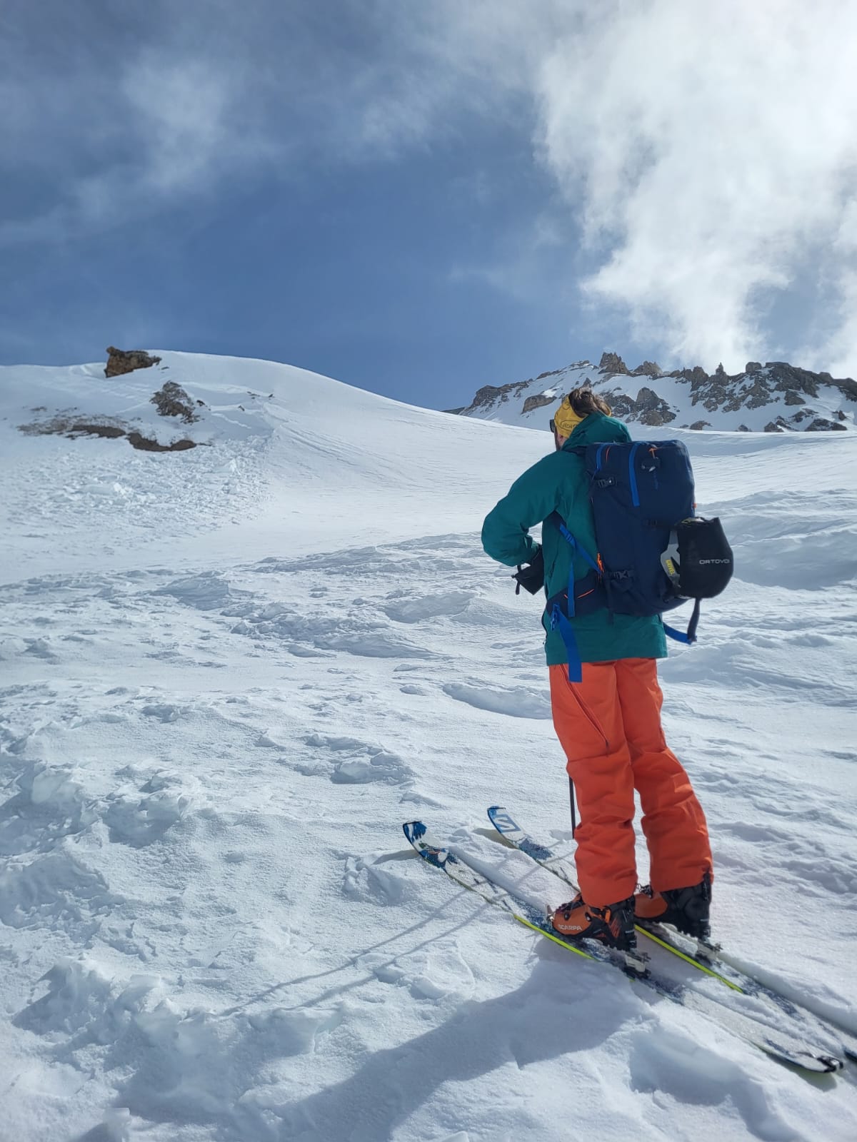 Salendo al passo Galambra