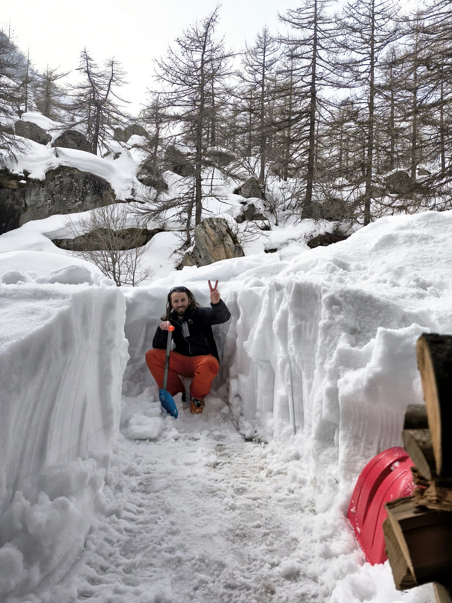 Al Rifugio Levi Molinari